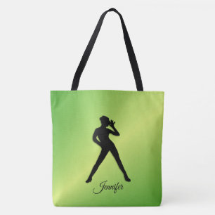 Tote Bag Danse moderne avec nom