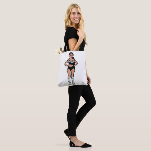 Tote Bag Danseur Argent Noir #2