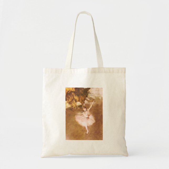 Tote Bag Danseur de ballet Diplôme de la peinture étoile (Devant)
