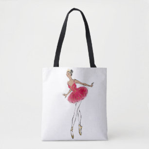 Tote Bag Danseur de ballon de cétacés afro-américains