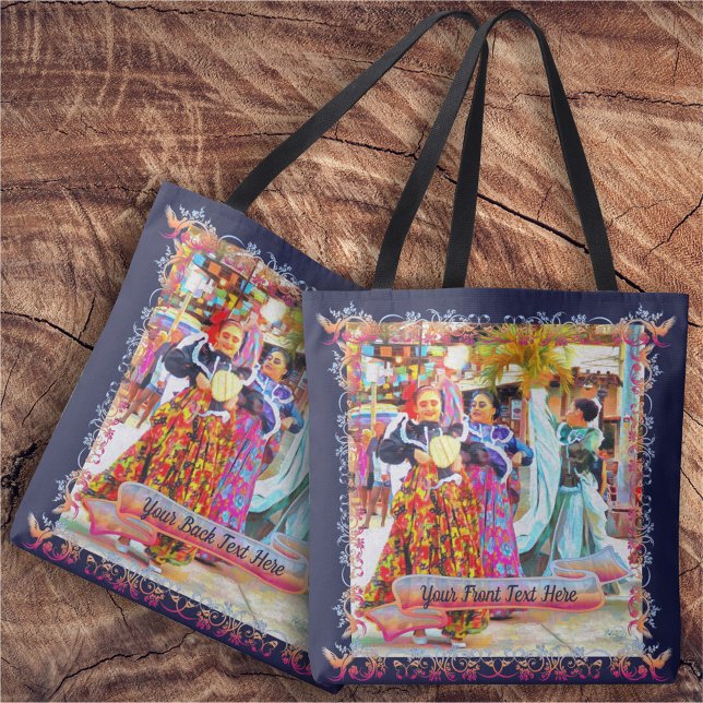 Tote Bag Danseurs du Festival mexicain de Ceviche 2549 (Créateur téléchargé)