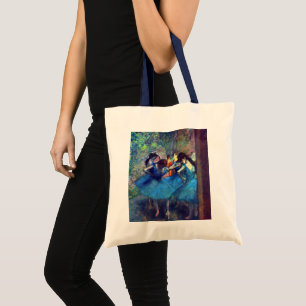 Tote Bag Danseurs en bleu par Edgar Degas, Ballet Vintage