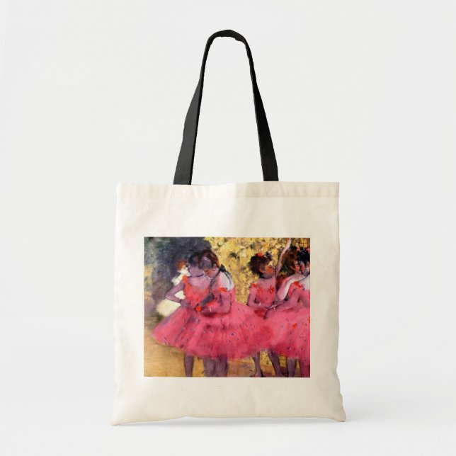 Tote Bag Danseurs roses, Edgar Degas (Devant)