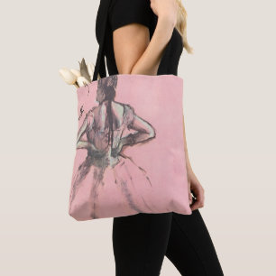 Tote Bag Danseuse de dos par Edgar Degas Ballet Vintage