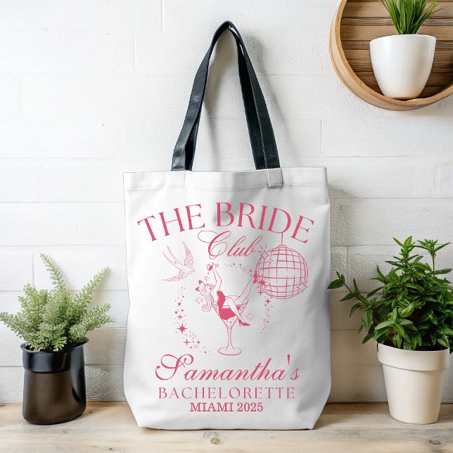 Tote Bag Danseuse de Martini Mariée Disco  (Créateur téléchargé)