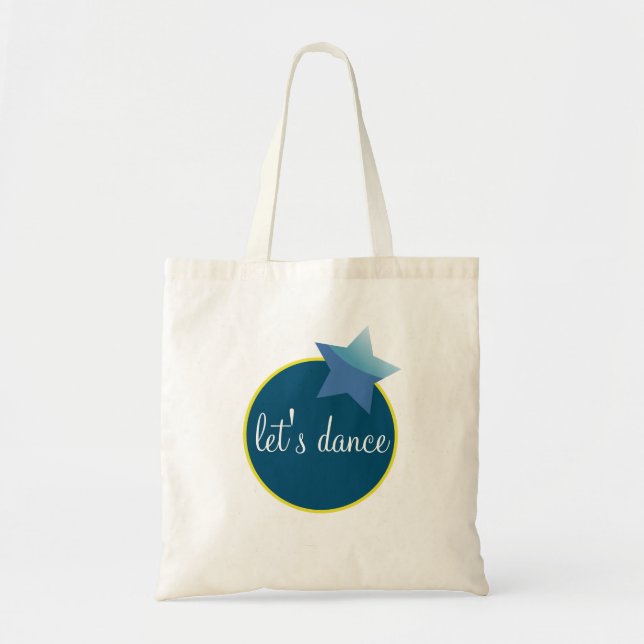 Tote Bag Dansons Cercle et Star (Devant)