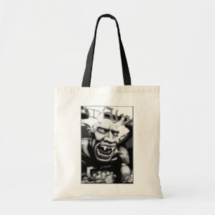 Tote Bag Dante's Inferno Devil Budget Canvas Fourre-tout