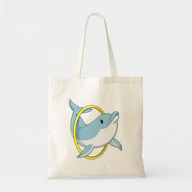 Tote Bag Dauphin avec anneau (Devant)