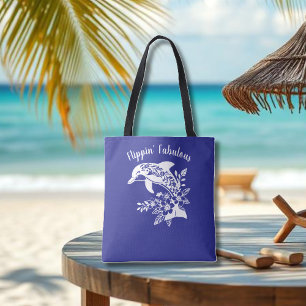 Tote Bag Dauphin-Flippin d'Hawaï