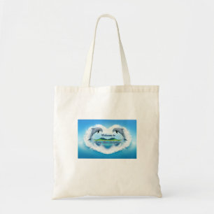 Tote Bag Dauphin Fourre-tout de bleus layette