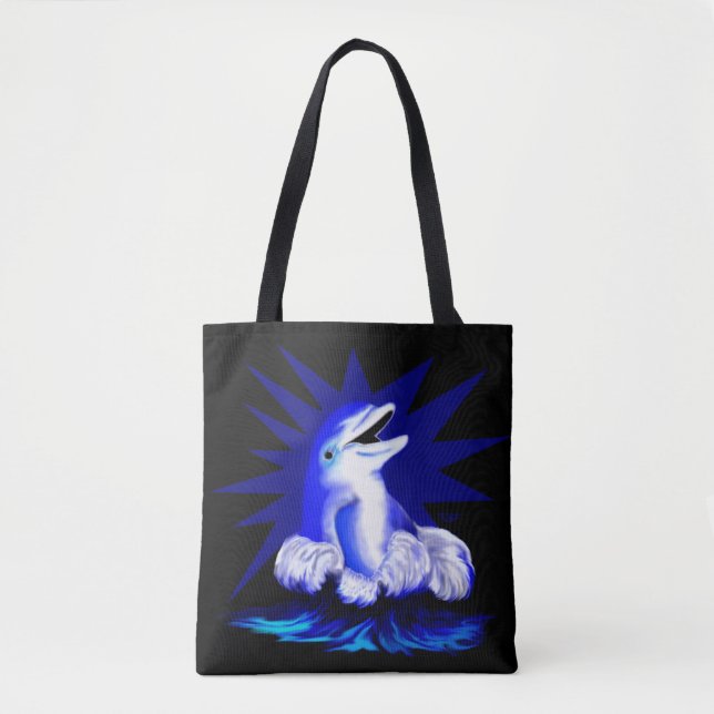 Tote Bag Dauphin souriant (Devant)