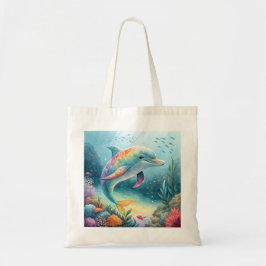 Tote Bag Dauphin sous-marin