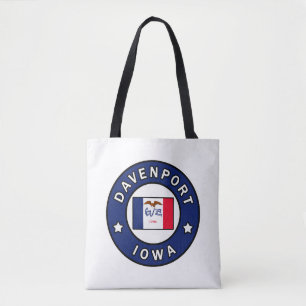 Tote Bag Davenport Iowa