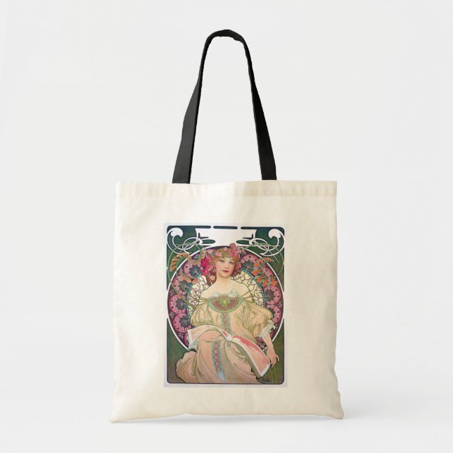 Tote Bag Daydream (printemps), Mucha (Devant)