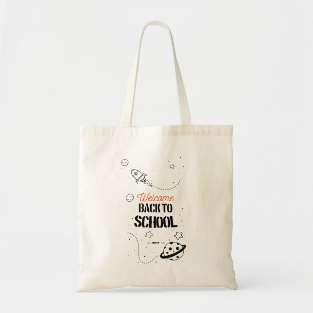Tote Bag Décalcomanie murale (Devant)