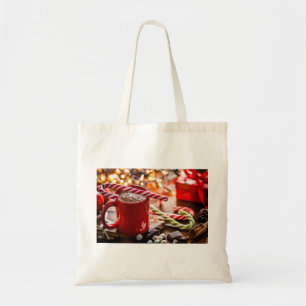Tote Bag Décor de Noël Décor de Noël Maison Décor Art