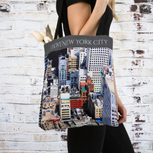 Tote Bag Décor moderne coloré de New York