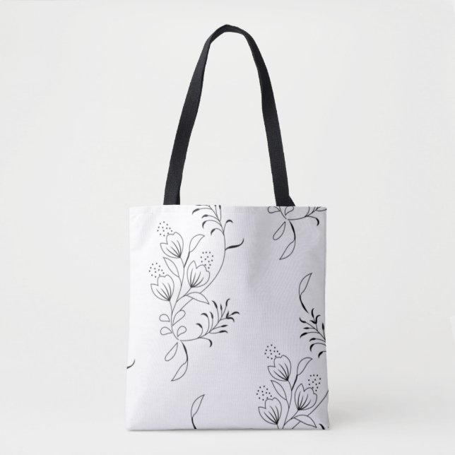 Tote Bag Décoratif, Pierre à savon, Bianca (Devant)