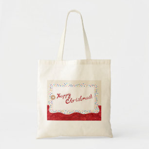 Tote Bag Décoration personnalisée Joyeux Noël Spirale