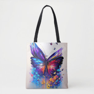 Tote Bag Découverte papillon Aventure Nature Planète Terre