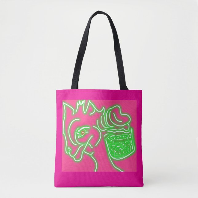 Tote Bag Deer and Its Magic Pearl Pouch (Devant)