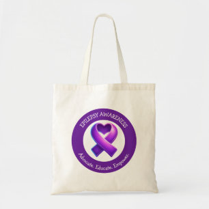 Tote Bag Défendre. Éduquer. Autonomiser. Sensibilisation à
