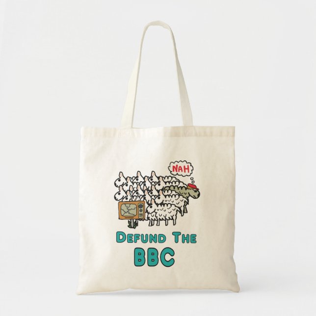 Tote Bag Défendre la BBC (Devant)