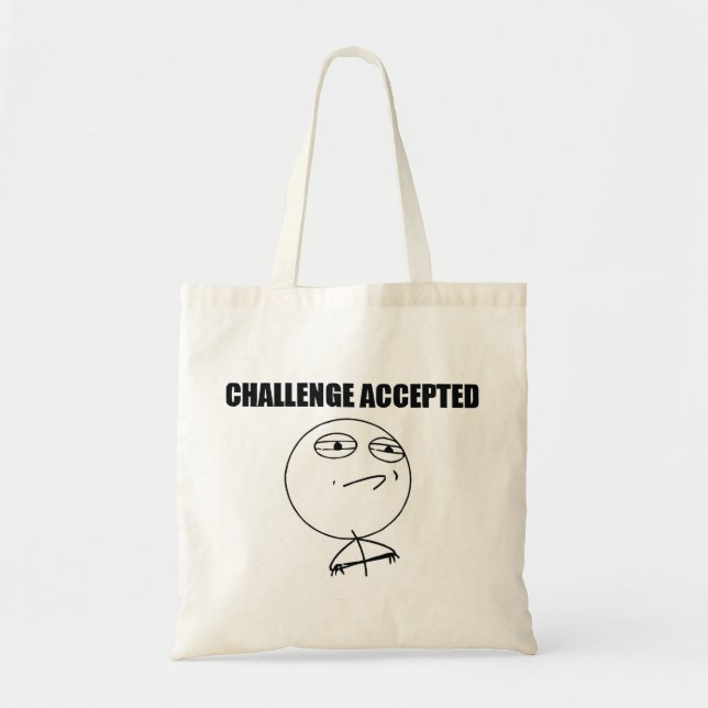 Tote Bag Défi admis (Devant)
