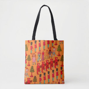Tote Bag Défilé de jouets de Noël vintage 1907 Magazine Puc