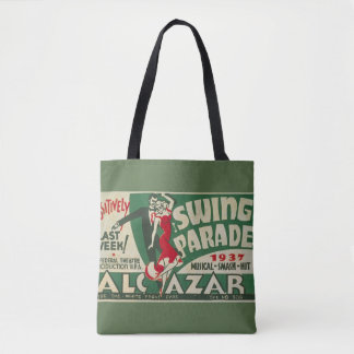 Tote Bag Défilé" vintage Fourre-tout "d'oscillation
