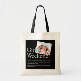 Tote Bag Définition de Week-end entre filles Photo Moderne