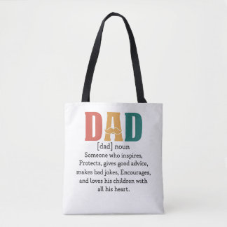 Tote Bag Définition d'un père