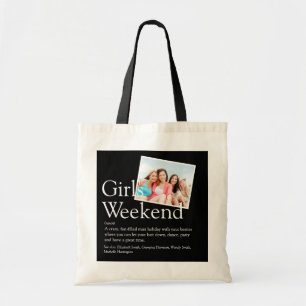 Tote Bag Définition d'un week-end entre filles Photo Modern