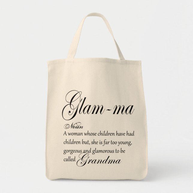 Tote Bag Définition FASCINANTE de grand-maman de mA (Devant)