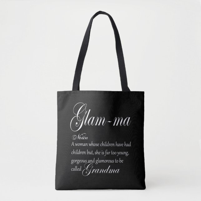Tote Bag Définition FASCINANTE de grand-maman de mA (Devant)