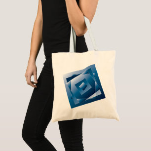 Tote Bag dégradé bleu 1