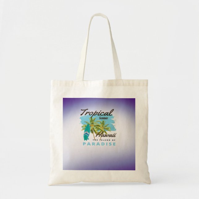 Tote Bag dégradés d'été (Devant)