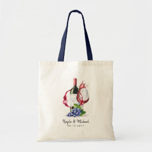 Tote Bag Dégustation De Vins Cocktail Dîner À Thème