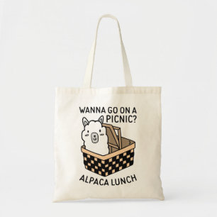 Tote Bag Déjeuner Alpaca