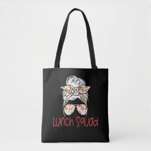 Tote Bag Déjeuner Lady Cafétéria Travailleuse Retour à