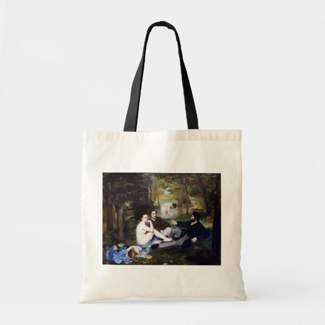 Tote Bag Déjeuner sur l'herbe, Manet (Devant)