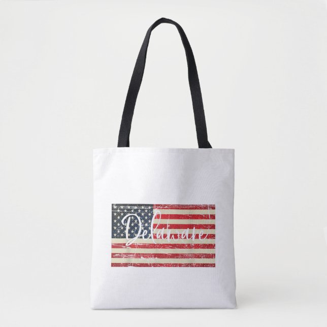 Tote Bag Delaware Etat Delawarees USA Amérique Unis (Devant)