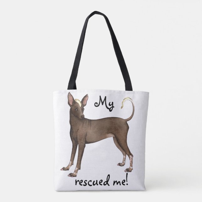 Tote Bag Délivrance de Xoloitzcuintli (Dos)