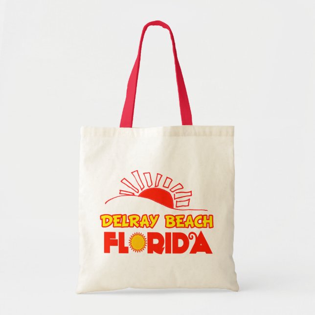 Tote Bag Delray Beach, la Floride (Devant)