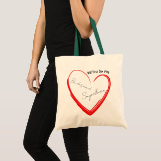 Tote Bag Demande de Demoiselle d'Honneur Budget Enterrement