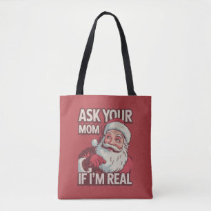 Tote Bag Demandez à votre maman si je suis vraiment drôle P