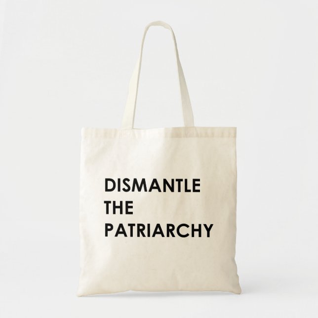 Tote Bag démantelez le patriarcat (Devant)