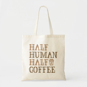 Tote Bag Demi-café humain