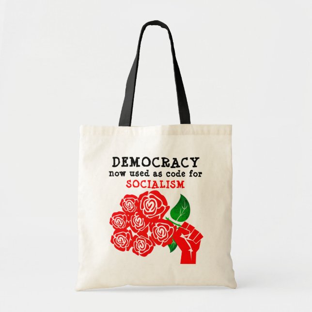 Tote Bag Democracy fourre-tout (Devant)