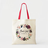 Demoiselle de honneur florale de rose, de